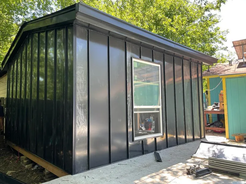 Black standing seam metal wall panels for Roof Inspection in Redondo Beach